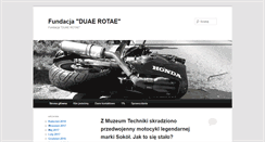 Desktop Screenshot of fundacja.motocykle.pl