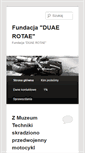 Mobile Screenshot of fundacja.motocykle.pl